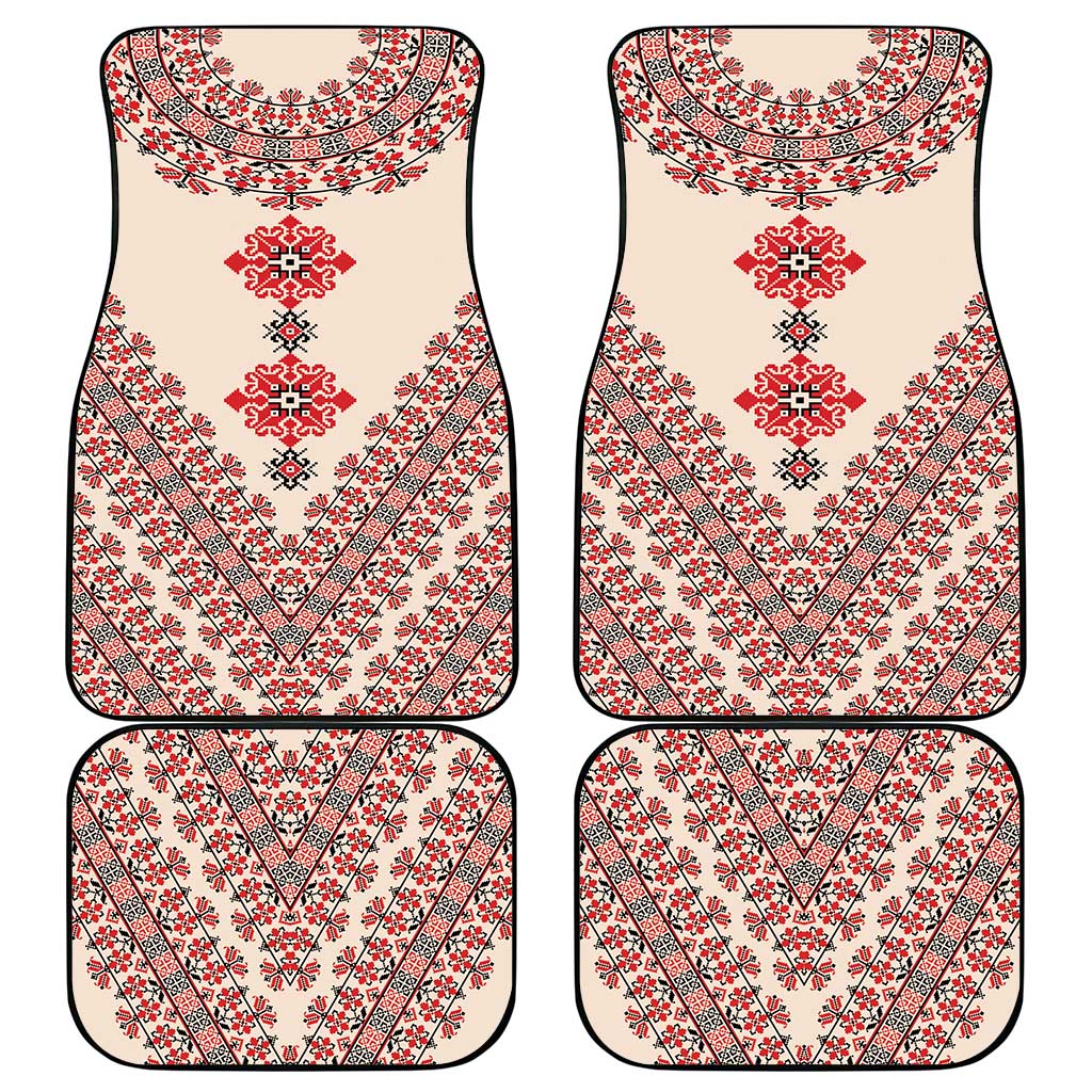 Baba Marta Day Martenitsa Car Mats Traditional Bulgarian Embroidery