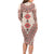 Baba Marta Day Martenitsa Family Matching Long Sleeve Bodycon Dress and Hawaiian Shirt Traditional Bulgarian Embroidery