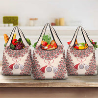 Baba Marta Day Martenitsa Grocery Bag Traditional Bulgarian Embroidery