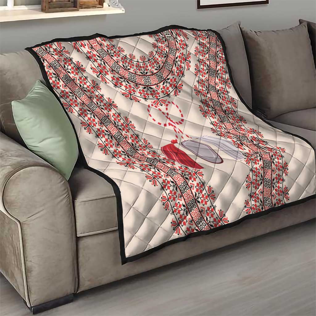 Baba Marta Day Martenitsa Quilt Traditional Bulgarian Embroidery