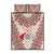 Baba Marta Day Martenitsa Quilt Bed Set Traditional Bulgarian Embroidery