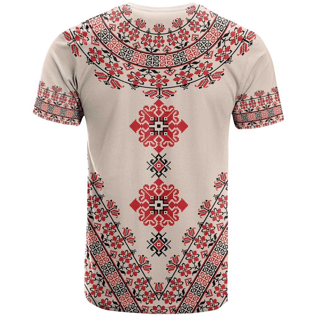 Baba Marta Day Martenitsa T Shirt Traditional Bulgarian Embroidery