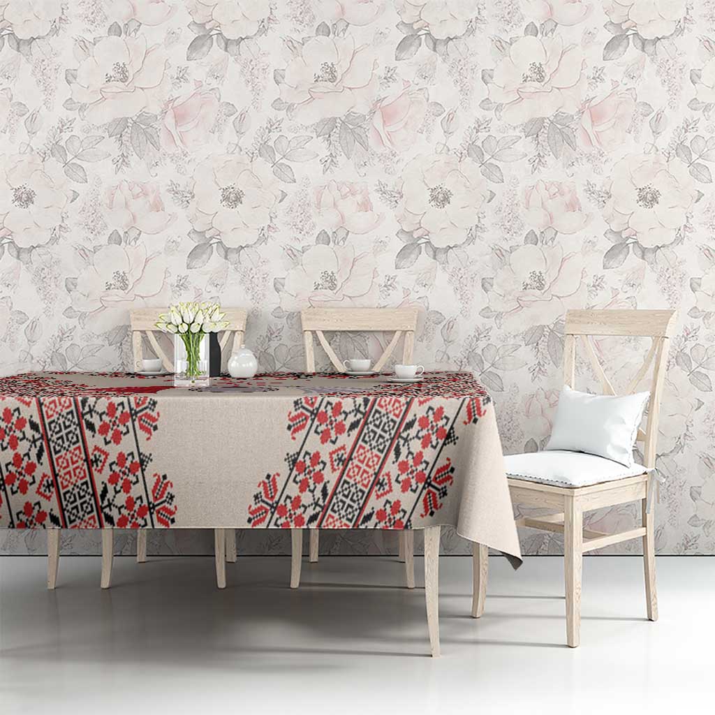 Baba Marta Day Martenitsa Tablecloth Traditional Bulgarian Embroidery