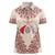Baba Marta Day Martenitsa Women Polo Shirt Traditional Bulgarian Embroidery