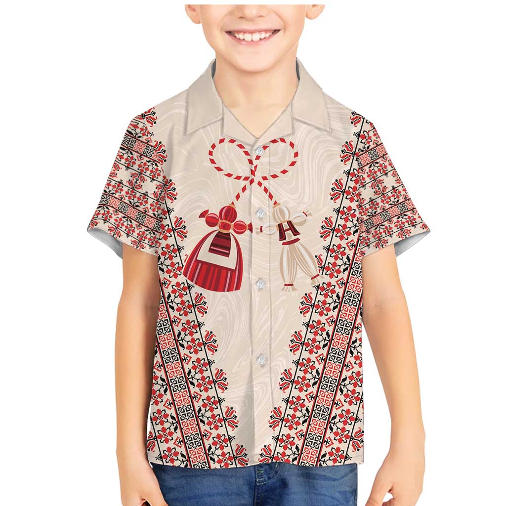 Bulgarian Martenitsa Family Matching Mermaid Dress and Hawaiian Shirt Tradition March 1st Chestita Baba Marta