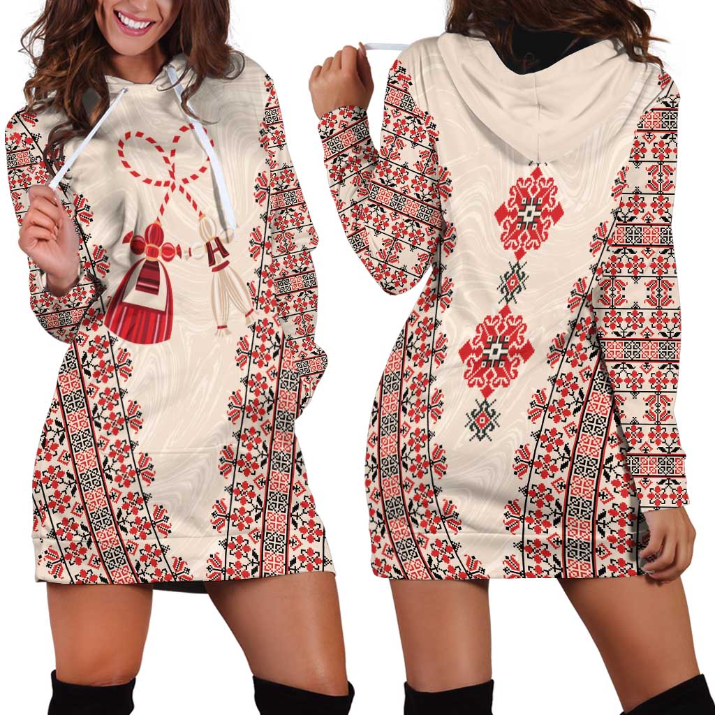 Bulgarian Martenitsa Hoodie Dress Tradition March 1st Chestita Baba Marta
