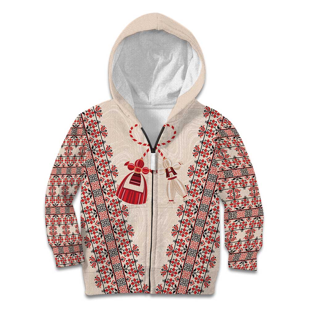 Bulgarian Martenitsa Kid Hoodie Tradition March 1st Chestita Baba Marta