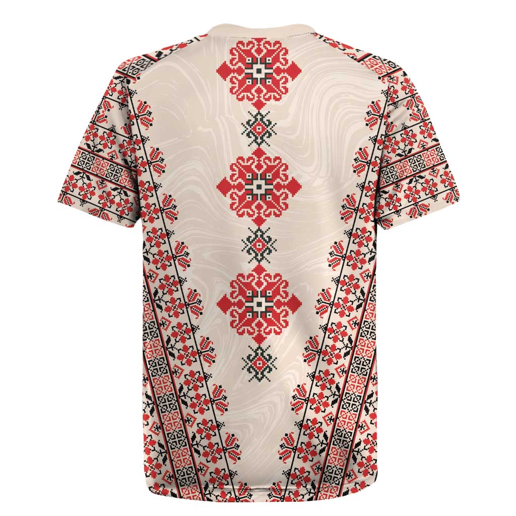 Bulgarian Martenitsa Rugby Jersey Tradition March 1st Chestita Baba Marta