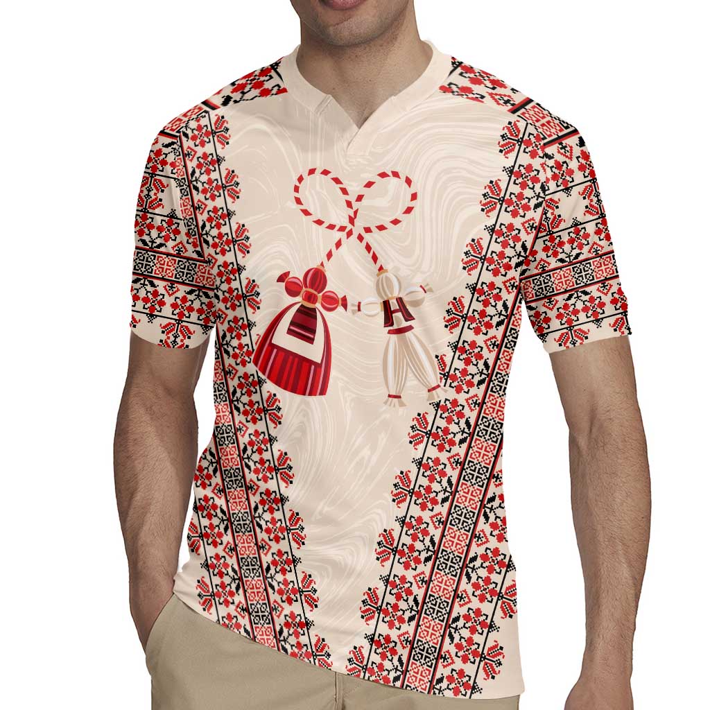 Bulgarian Martenitsa Rugby Jersey Tradition March 1st Chestita Baba Marta