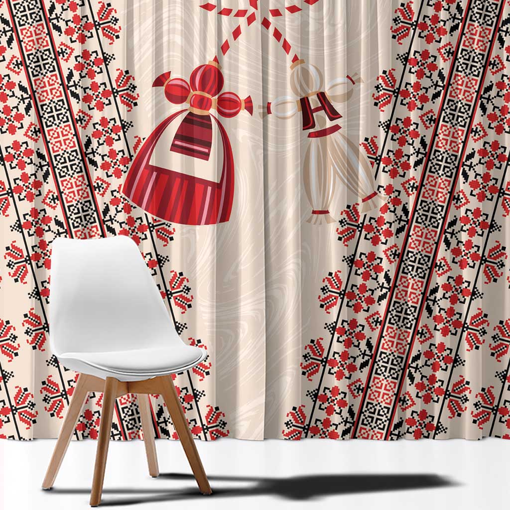 Bulgarian Martenitsa Window Curtain Tradition March 1st Chestita Baba Marta