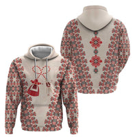 Bulgarian Martenitsa Zip Hoodie Tradition March 1st Chestita Baba Marta