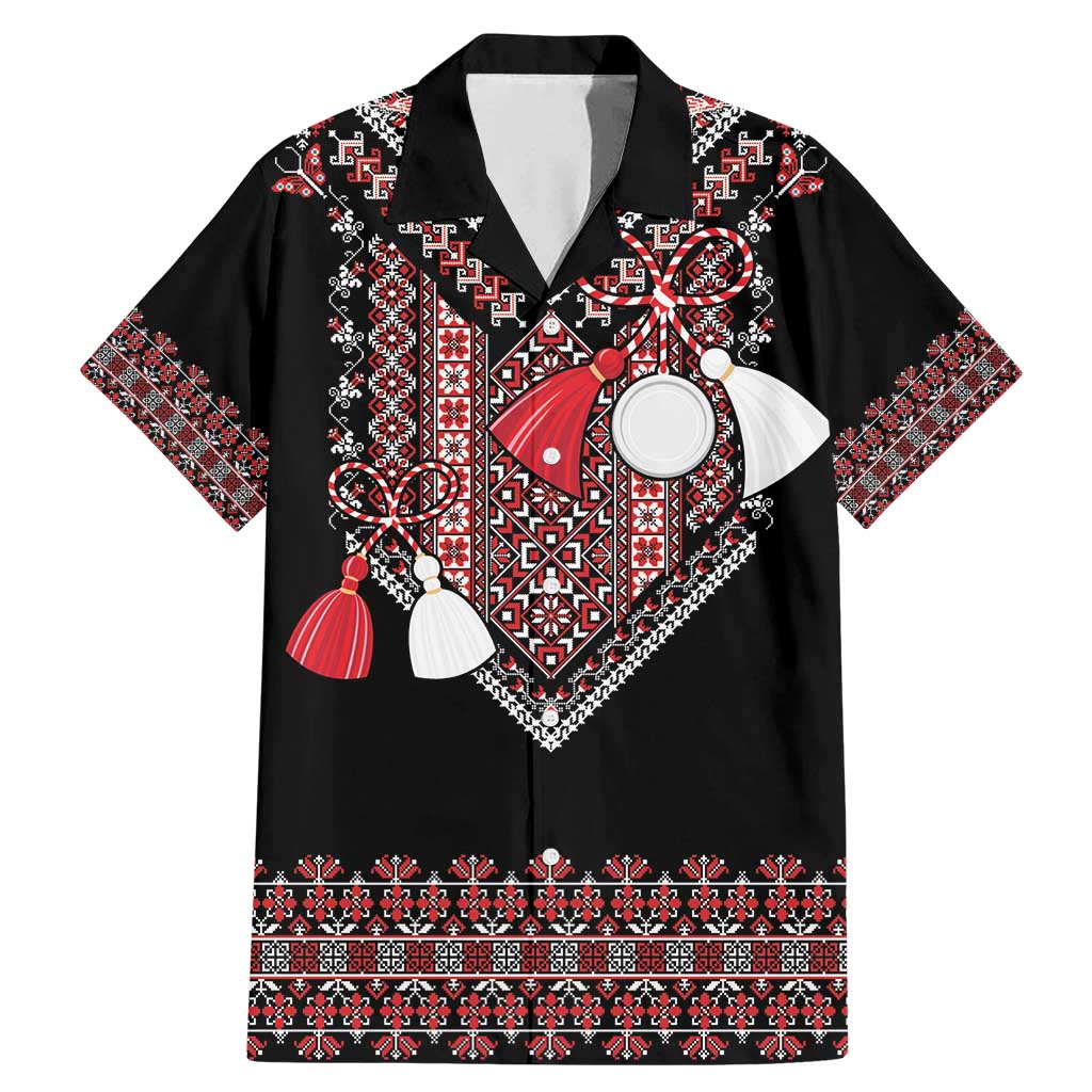 Martenitsa Martisor Day Family Matching Mermaid Dress and Hawaiian Shirt Traditional Romanian Folk Art