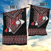 Martenitsa Martisor Day Garden Flag Traditional Romanian Folk Art