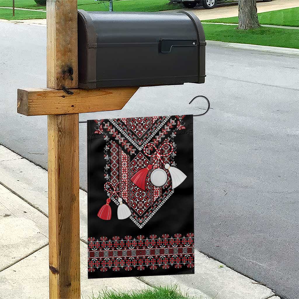 Martenitsa Martisor Day Garden Flag Traditional Romanian Folk Art