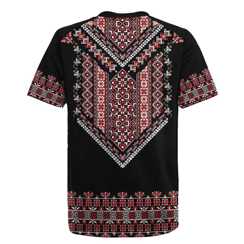 Martenitsa Martisor Day Rugby Jersey Traditional Romanian Folk Art