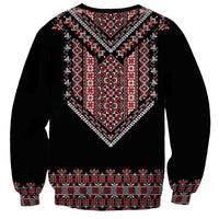 Martenitsa Martisor Day Sweatshirt Traditional Romanian Folk Art