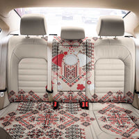 Vintage Martisor Day Martenitsa Back Car Seat Cover Traditional Romanian Embroidery No1