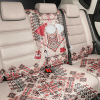 Vintage Martisor Day Martenitsa Back Car Seat Cover Traditional Romanian Embroidery No1