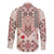 Vintage Martisor Day Martenitsa Family Matching Summer Maxi Dress and Hawaiian Shirt Traditional Romanian Embroidery No1
