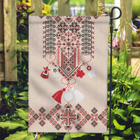 Vintage Martisor Day Martenitsa Garden Flag Traditional Romanian Embroidery No2