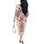 Vintage Martisor Day Martenitsa Off The Shoulder Long Sleeve Dress Traditional Romanian Embroidery No2