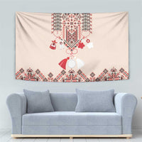 Vintage Martisor Day Martenitsa Tapestry Traditional Romanian Embroidery No2