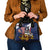 USA-American Samoa Flag Day Personalized Shoulder Handbag Bald Eagle Polynesian Tribal Pattern