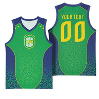 Custom Brazil Victory Dream Basketball Jersey Rumo Ao Hexa