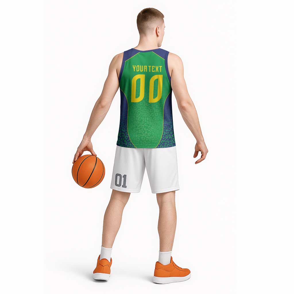 Custom Brazil Victory Dream Basketball Jersey Rumo Ao Hexa
