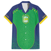 Custom Brazil Victory Dream Hawaiian Shirt Rumo Ao Hexa