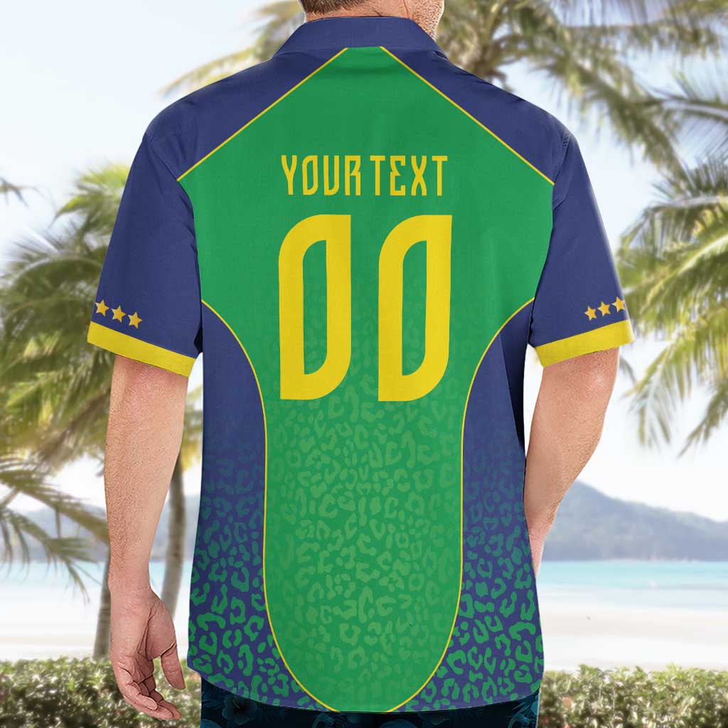 Custom Brazil Victory Dream Hawaiian Shirt Rumo Ao Hexa