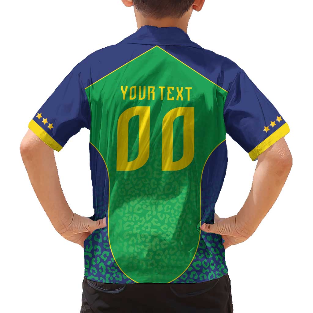 Custom Brazil Victory Dream Hawaiian Shirt Rumo Ao Hexa