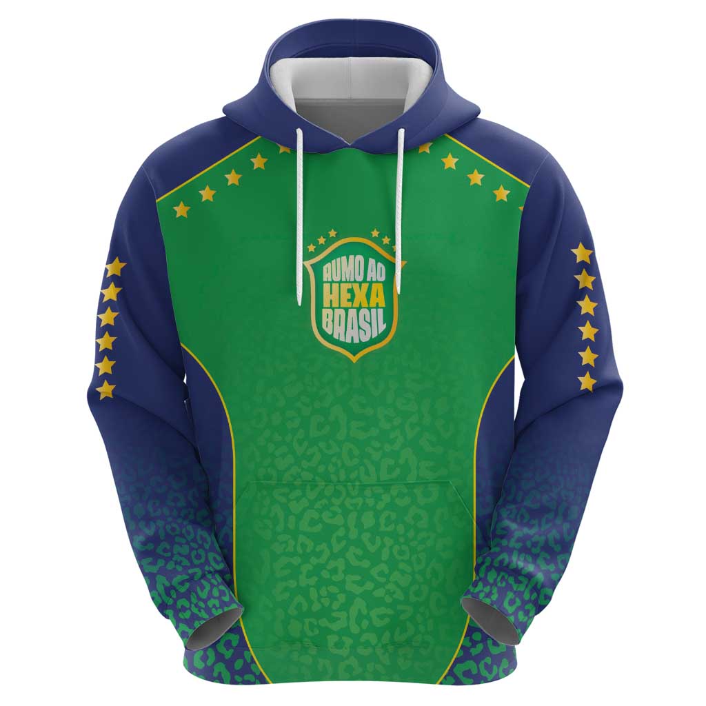 Custom Brazil Victory Dream Hoodie Rumo Ao Hexa