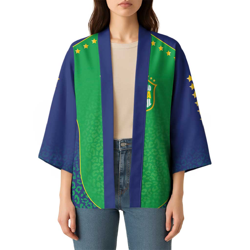 Custom Brazil Victory Dream Kimono Rumo Ao Hexa