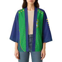Custom Brazil Victory Dream Kimono Rumo Ao Hexa