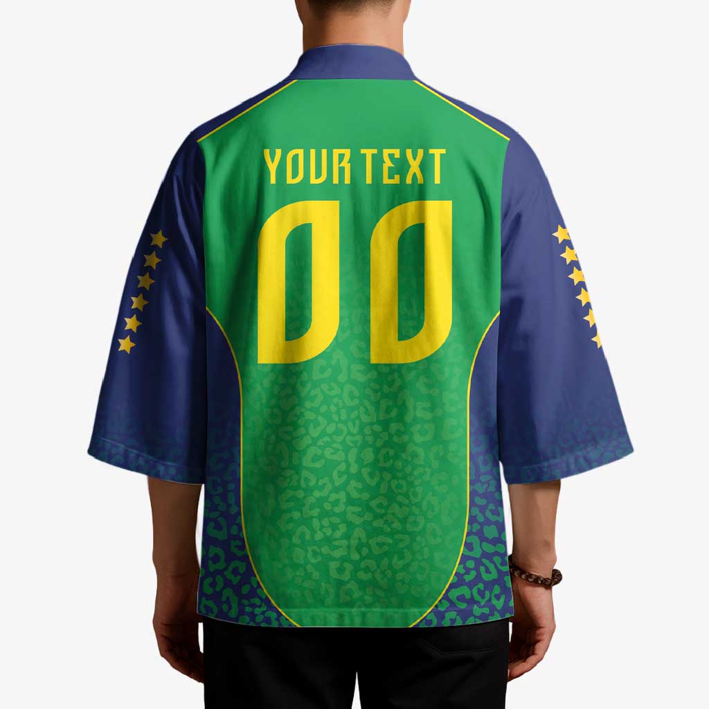 Custom Brazil Victory Dream Kimono Rumo Ao Hexa