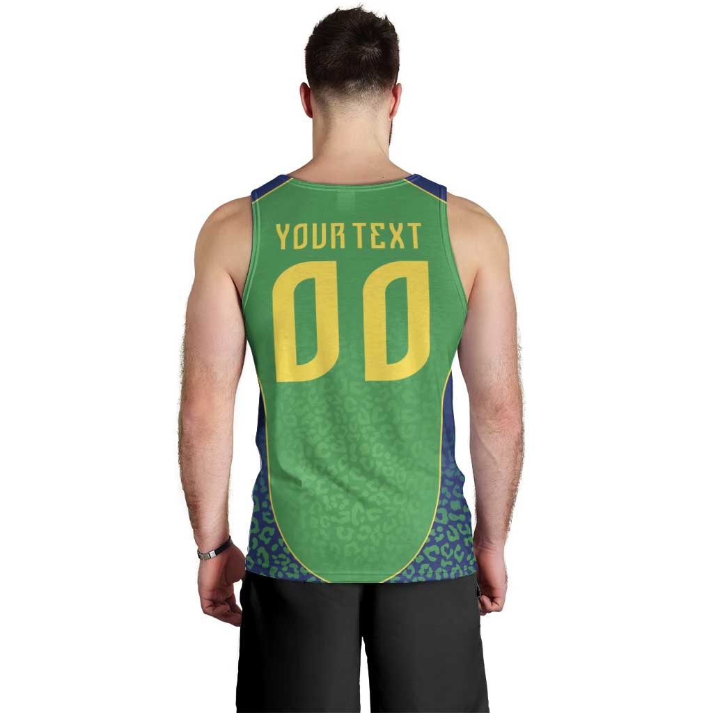 Custom Brazil Victory Dream Men Tank Top Rumo Ao Hexa