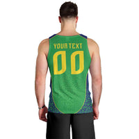 Custom Brazil Victory Dream Men Tank Top Rumo Ao Hexa