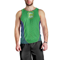 Custom Brazil Victory Dream Men Tank Top Rumo Ao Hexa