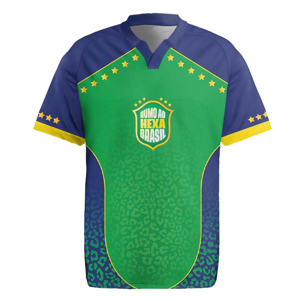 Custom Brazil Victory Dream Rugby Jersey Rumo Ao Hexa
