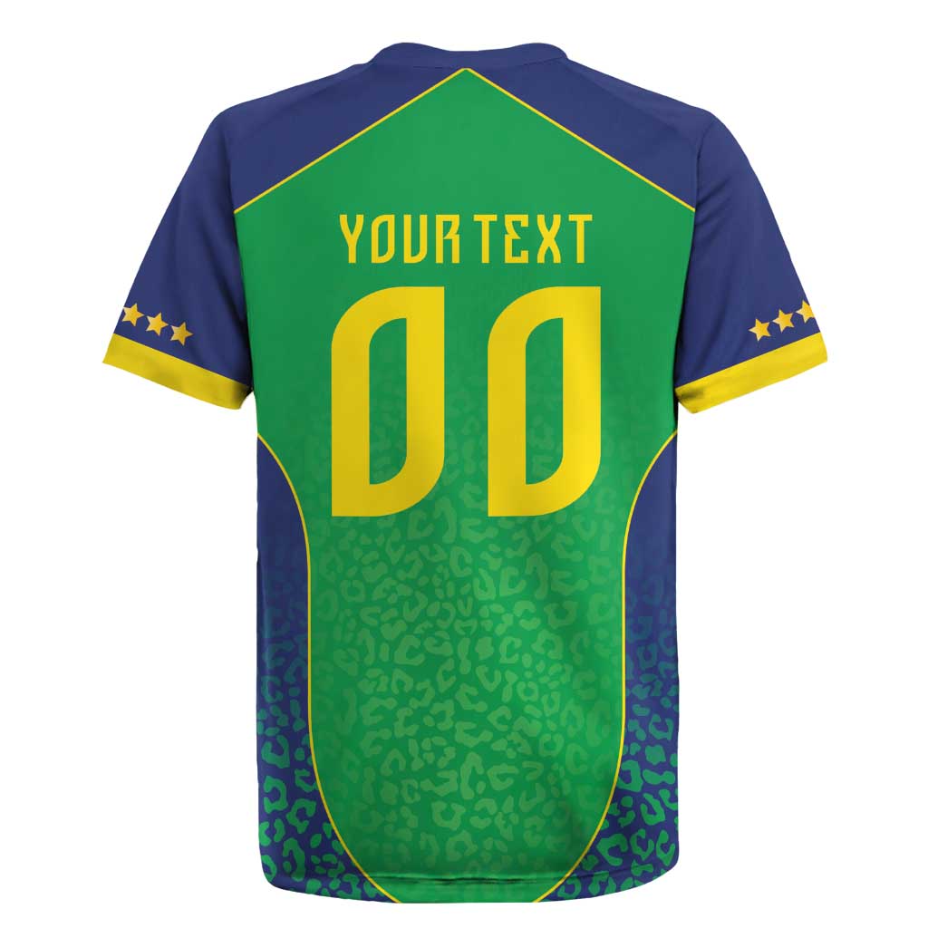 Custom Brazil Victory Dream Rugby Jersey Rumo Ao Hexa