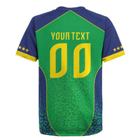 Custom Brazil Victory Dream Rugby Jersey Rumo Ao Hexa