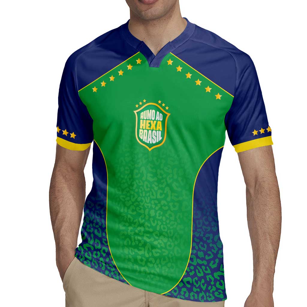 Custom Brazil Victory Dream Rugby Jersey Rumo Ao Hexa