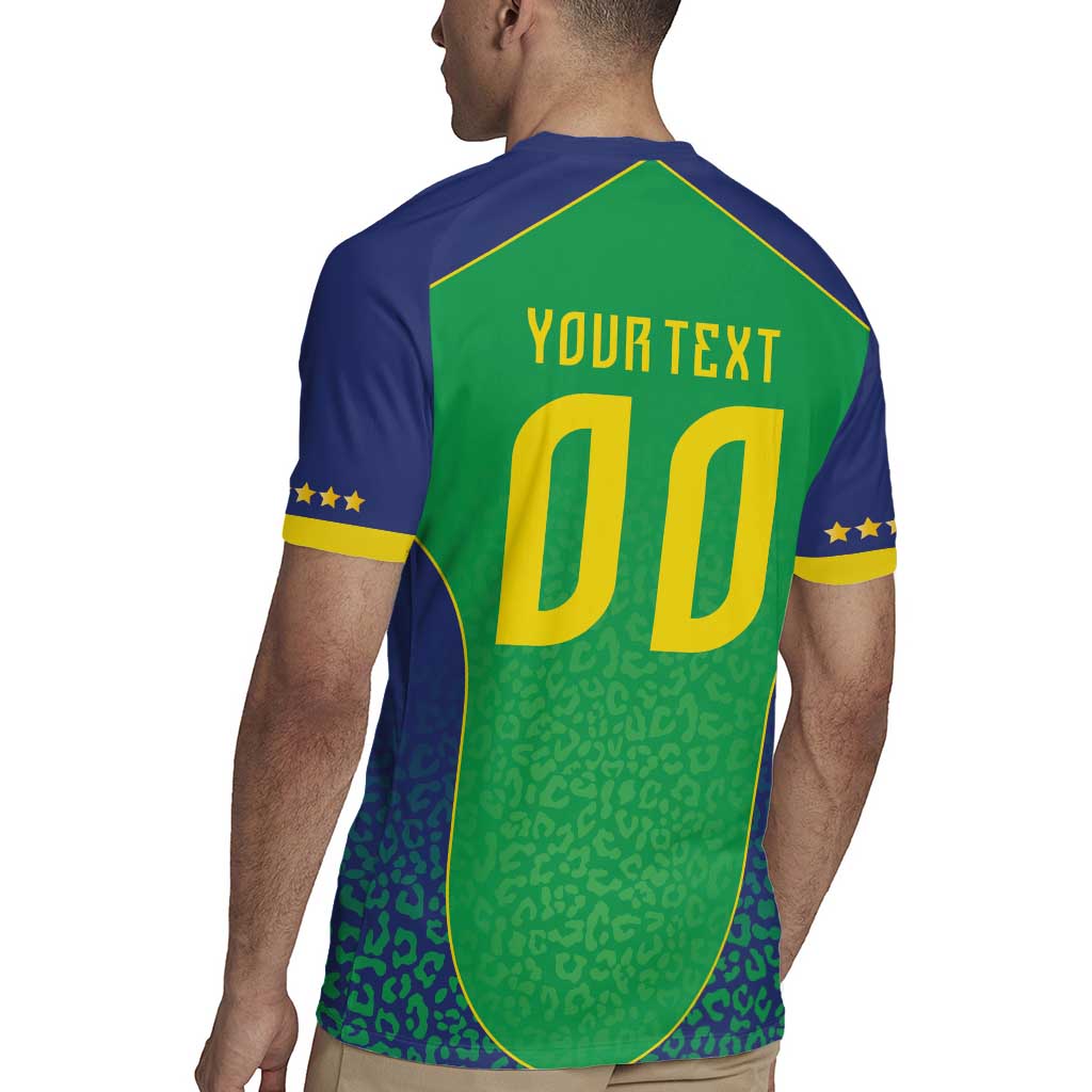 Custom Brazil Victory Dream Rugby Jersey Rumo Ao Hexa