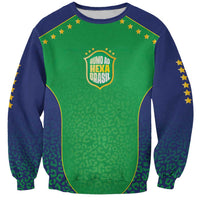 Custom Brazil Victory Dream Sweatshirt Rumo Ao Hexa