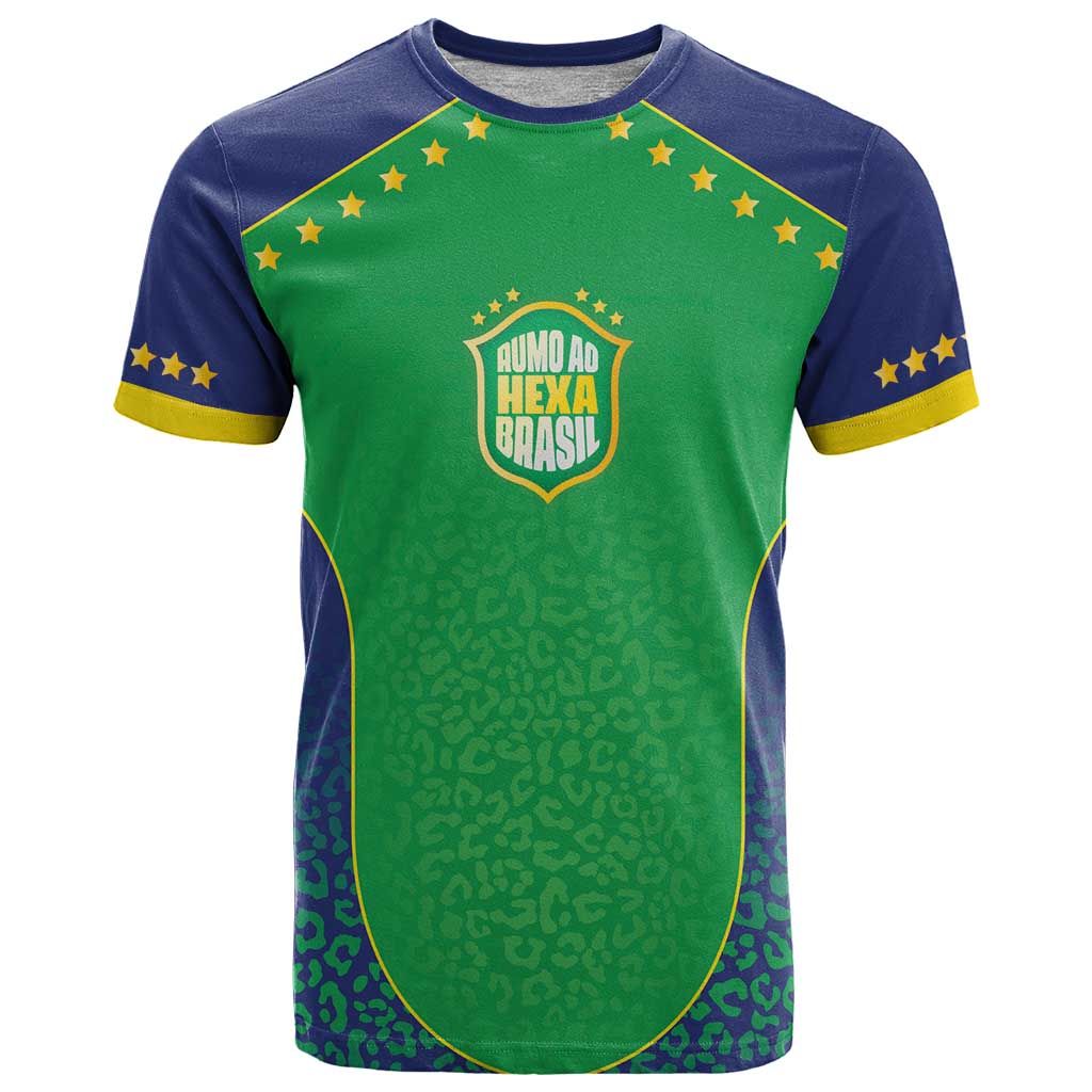 Custom Brazil Victory Dream T Shirt Rumo Ao Hexa