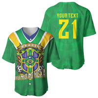 Custom Brazil WC26 Baseball Jersey Future Brasil Rumo Ao Hexa