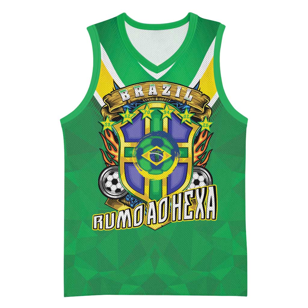Custom Brazil WC26 Basketball Jersey Future Brasil Rumo Ao Hexa