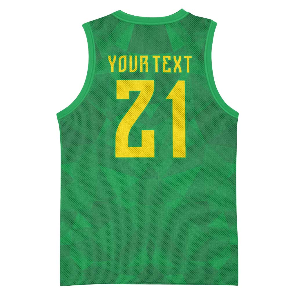 Custom Brazil WC26 Basketball Jersey Future Brasil Rumo Ao Hexa