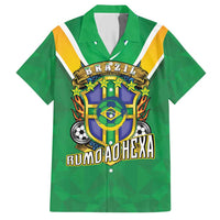 Custom Brazil WC26 Hawaiian Shirt Future Brasil Rumo Ao Hexa